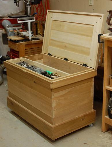 Anarchist Tool Chest lid half laps