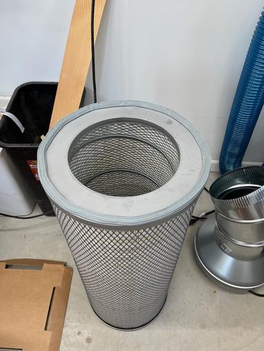 Pentz air cleaner filter bottom