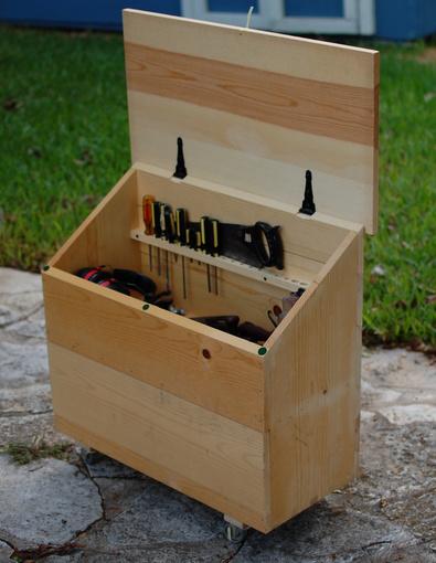 open dutch tool chest tool rack