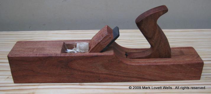 Philly style laminated mesquite jack plane