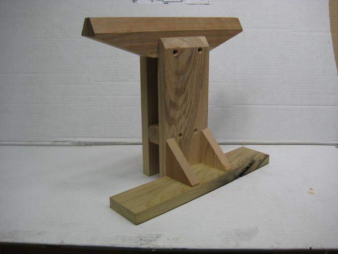 Woodworking in America wooden saw vise